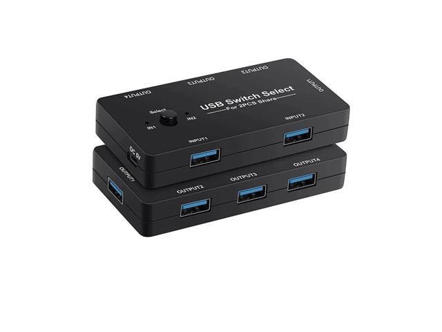 USB 2.0 2-PC to 4-Device KVM Switch: $16.33 USB 2.0 2-PC to 4-Device KVM Switch: $16.33