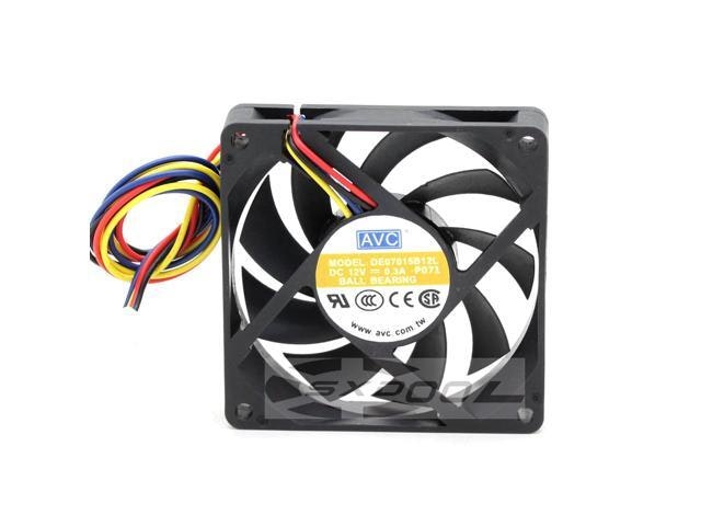 AVC 70mm 12V PWM Cooling Fan: $12.85 AVC 70mm 12V PWM Cooling Fan: $12.85