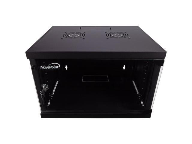 Navepoint 6U Wall Mount Networking Cabinet: $355.99