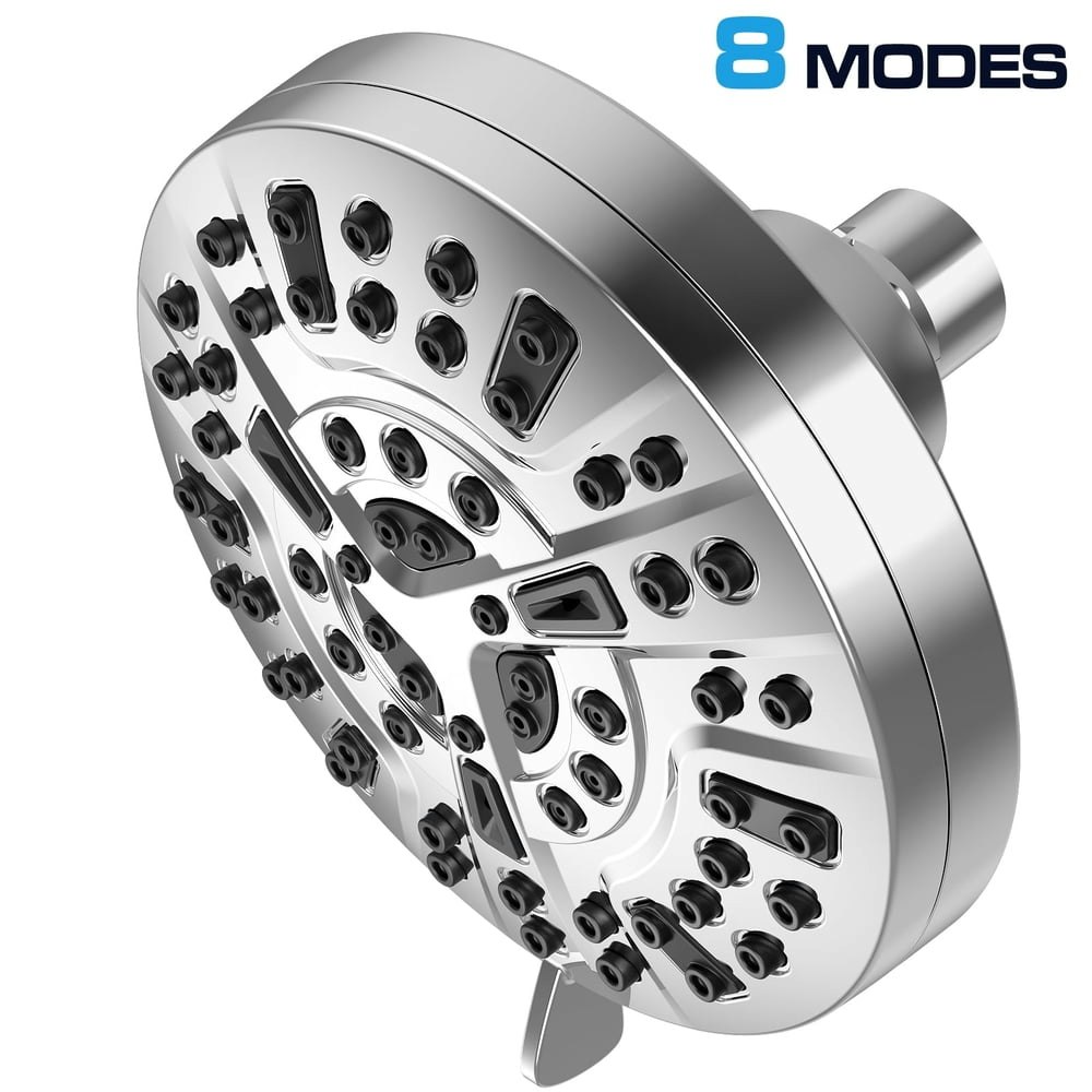 Cshidworld 8-Setting High-Pressure Rain Shower Head: $12.99