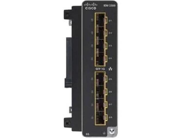 Cisco Catalyst IE3300 8-Port Gigabit SFP Expansion Module: $2,288.56 Cisco Catalyst IE3300 8-Port Gigabit SFP Expansion Module: $2,288.56