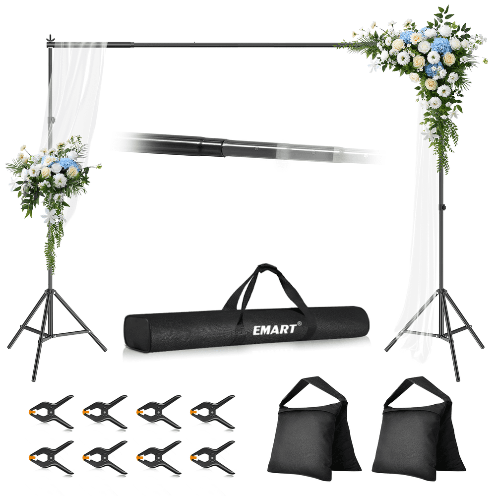 Emart 10x7-Foot Adjustable Backdrop Stand: $30.03 Emart 10x7-Foot Adjustable Backdrop Stand: $30.03