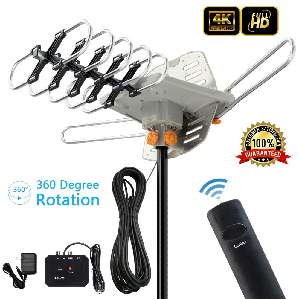 Zimtown 150-Mile Motorized Outdoor HDTV Antenna: $39.99 Zimtown 150-Mile Motorized Outdoor HDTV Antenna: $39.99