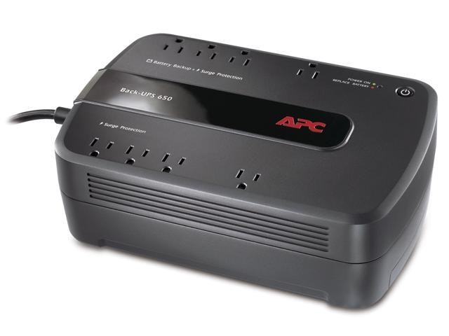 APC Back-UPS 650VA 8-Outlet Uninterruptible Power Supply: $116.95 APC Back-UPS 650VA 8-Outlet Uninterruptible Power Supply: $116.95