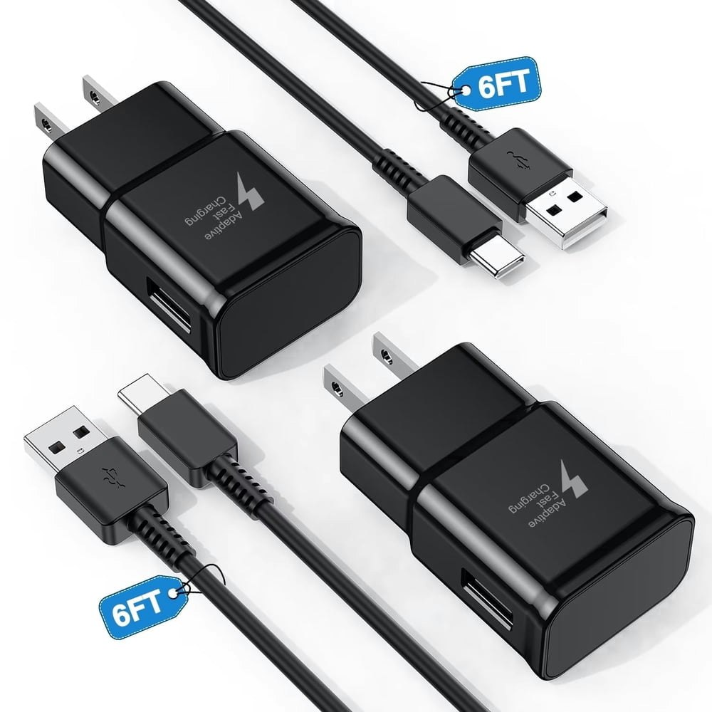18W USB-C Charger and 6-Foot Cable 2-Pack: $13.35 18W USB-C Charger and 6-Foot Cable 2-Pack: $13.35