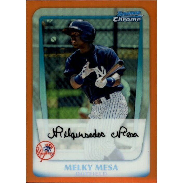 2011 Bowman Chrome Prospects Orange Refractor Melky Mesa #BCP132: $10