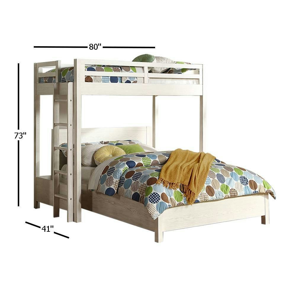 Acme Furniture Celerina 80-Inch Twin Loft Bed with Study Area: $635.99