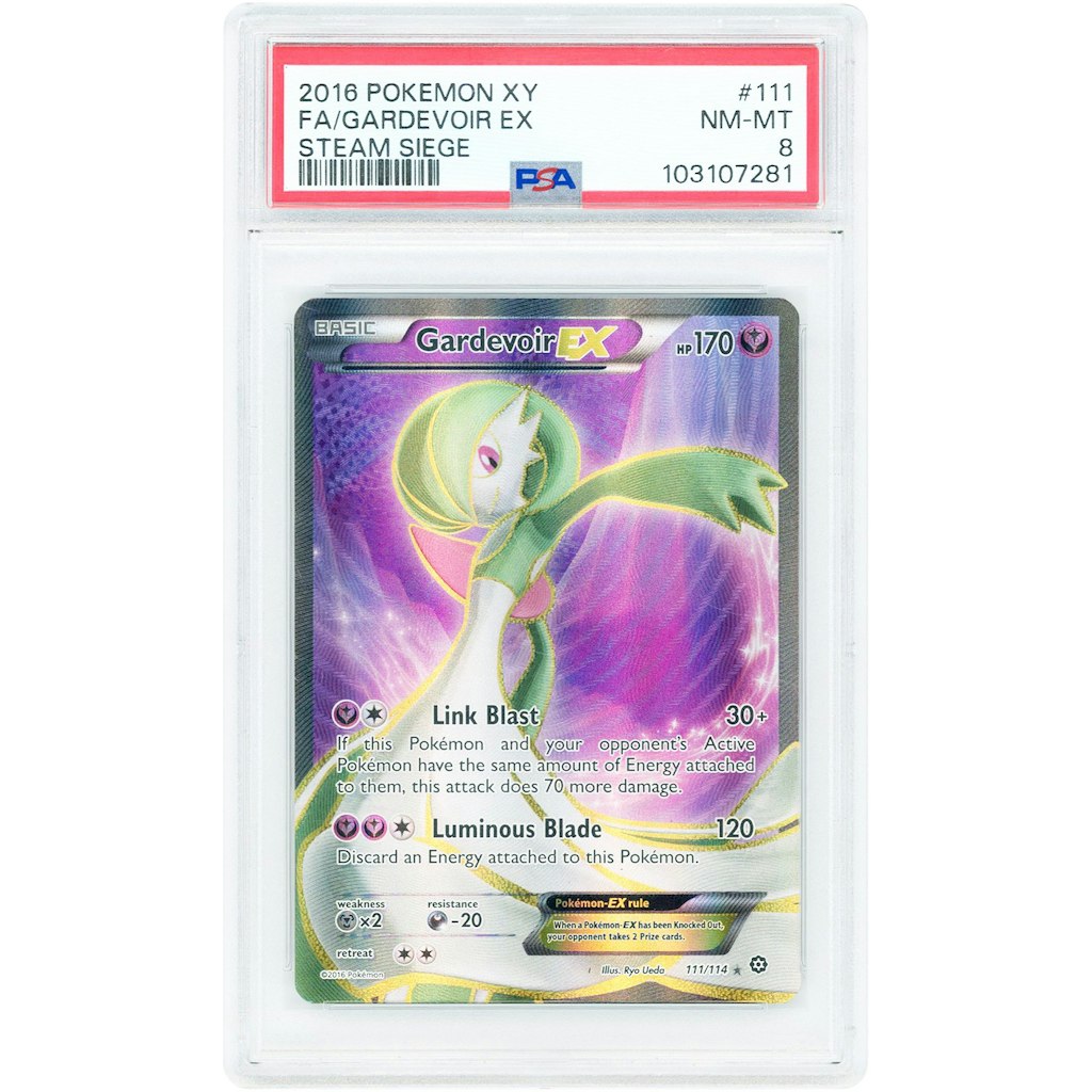 Gardevoir EX 2016 Pokemon Steam Siege Ultra Rare Card PSA 8: $99.99 Gardevoir EX 2016 Pokemon Steam Siege Ultra Rare Card PSA 8: $99.99