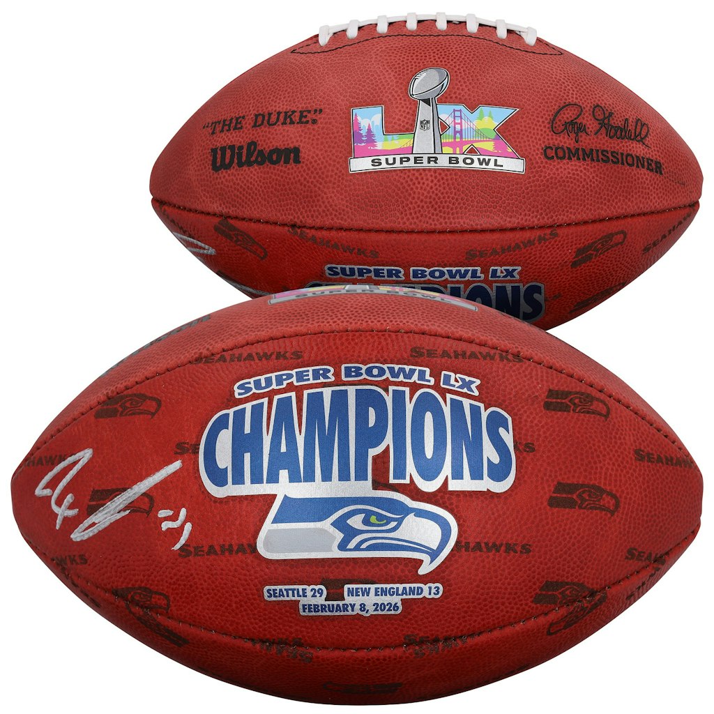 Jaxon Smith-Njigba Autographed Seattle Seahawks Wilson Duke Football: $399.99 Jaxon Smith-Njigba Autographed Seattle Seahawks Wilson Duke Football: $399.99
