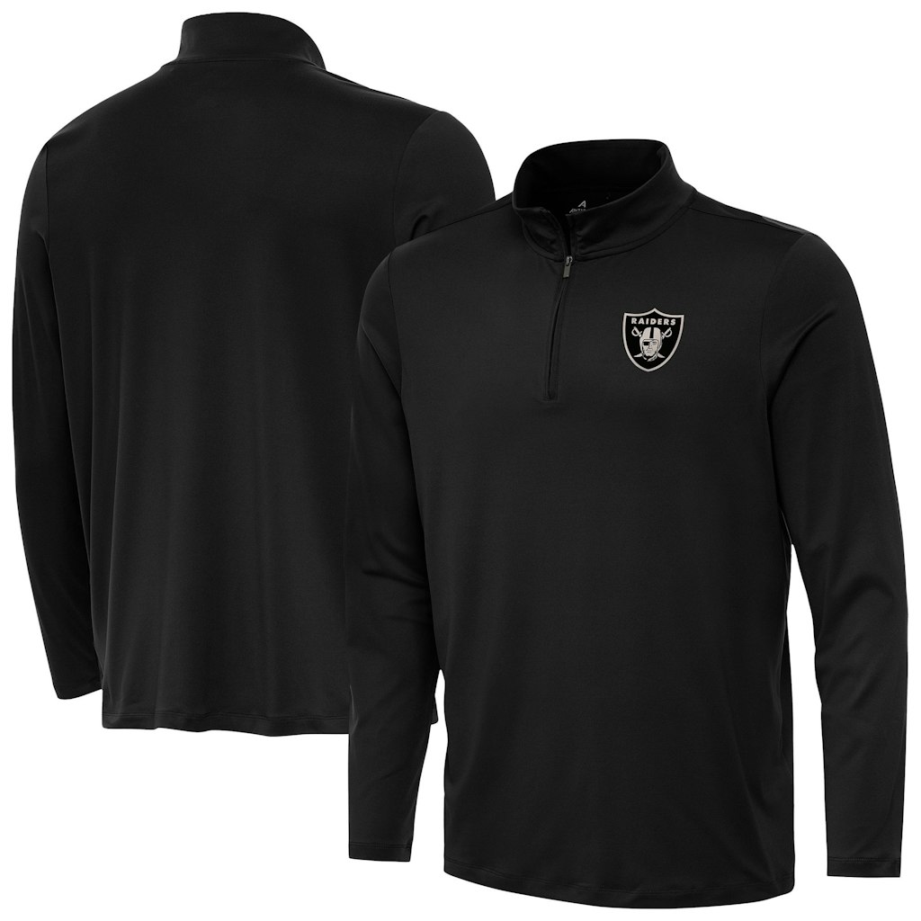 Antigua Las Vegas Raiders Men's Quarter-Zip Top: $87.99 Antigua Las Vegas Raiders Men's Quarter-Zip Top: $87.99