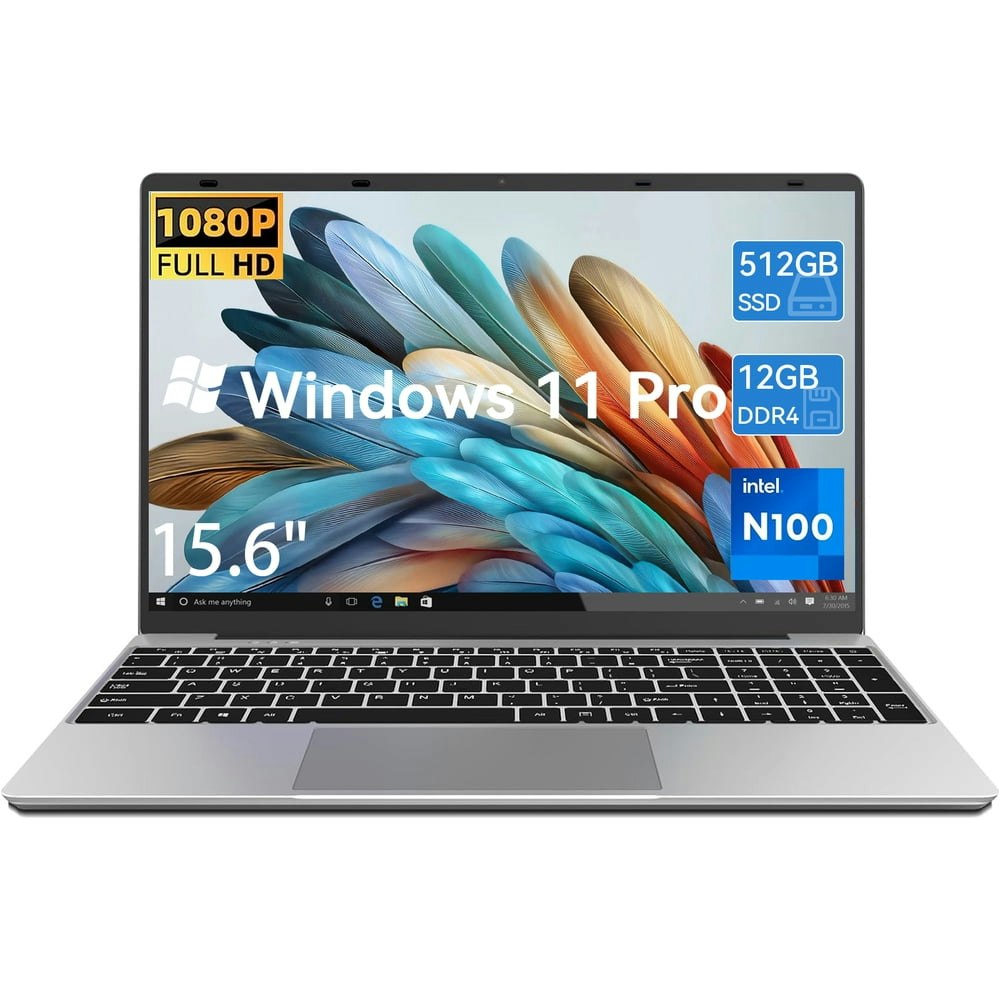 15.6-inch 12GB RAM 512GB SSD Windows 11 Pro Laptop: $329.39 15.6-inch 12GB RAM 512GB SSD Windows 11 Pro Laptop: $329.39