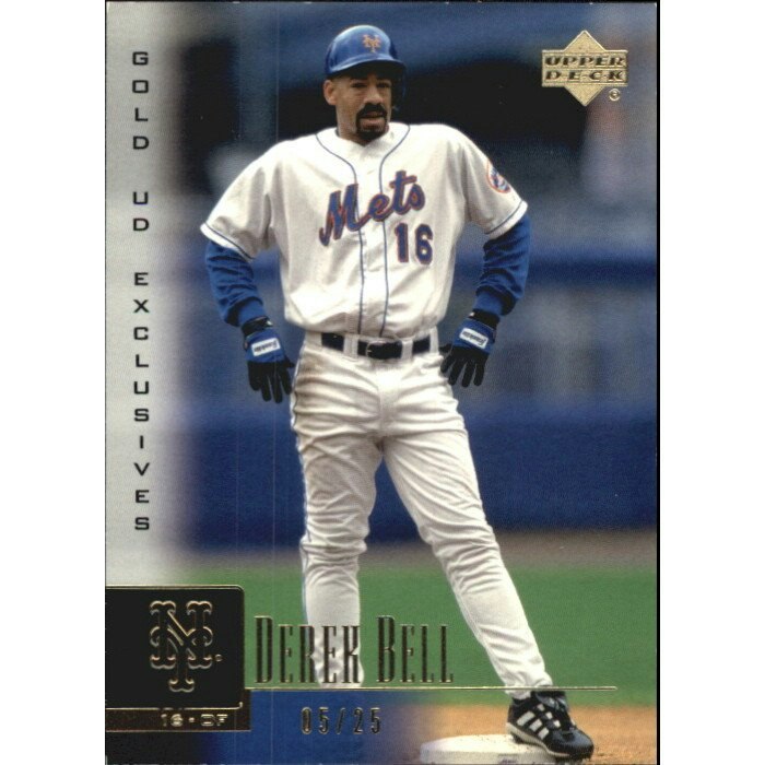 2001 Upper Deck Exclusives Gold Derek Bell #217 Card: $22.50 2001 Upper Deck Exclusives Gold Derek Bell #217 Card: $22.50