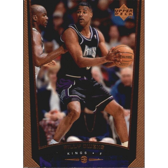 1998-99 Upper Deck Bronze Billy Owens Card #257: $14