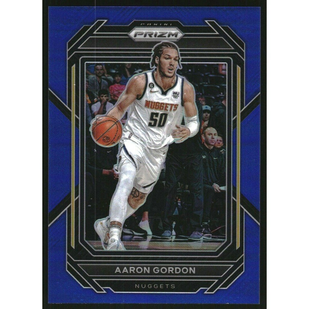2022-23 Panini Prizm Aaron Gordon #41 Blue Prizm Card: $10.80 2022-23 Panini Prizm Aaron Gordon #41 Blue Prizm Card: $10.80