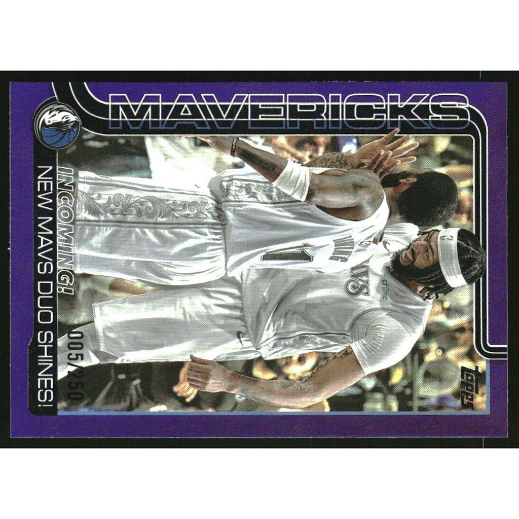 Topps 2025-26 Purple Rainbow Nikola Jokic and Jamal Murray Card #286: $27