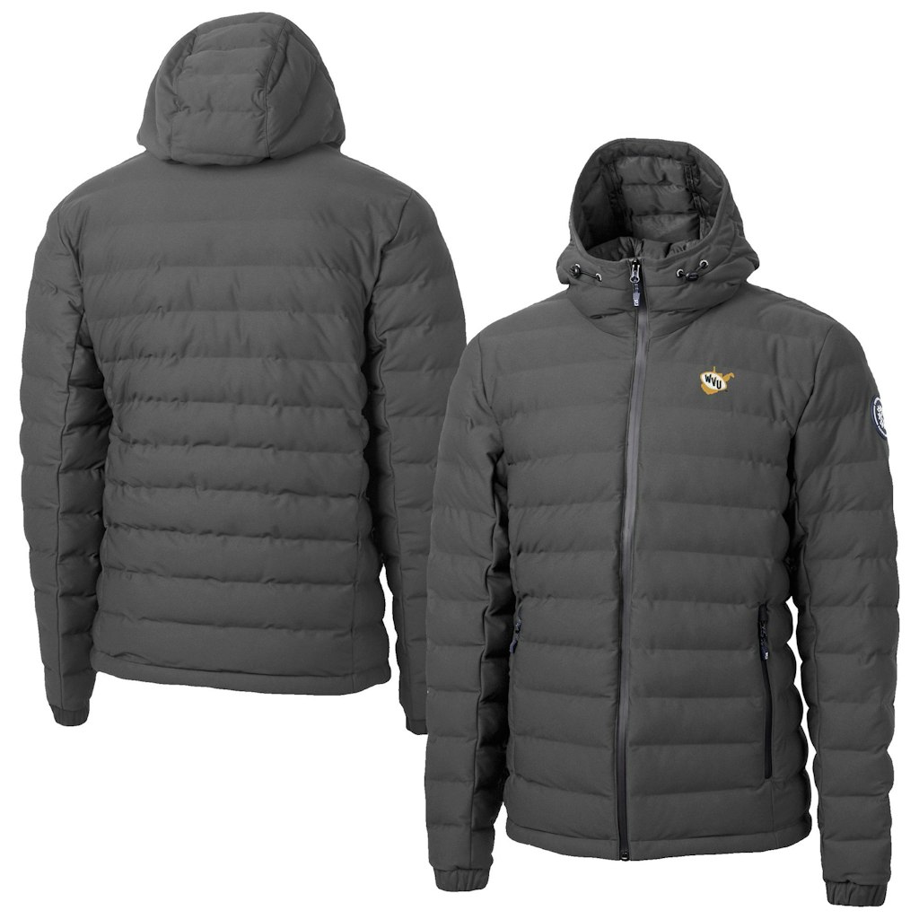 Cutter & Buck West Virginia Mountaineers Mission Ridge Insulated Hooded Jacket: $245.99 Cutter & Buck West Virginia Mountaineers Mission Ridge Insulated Hooded Jacket: $245.99