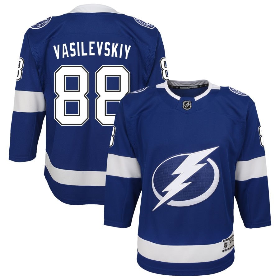 Andrei Vasilevskiy Tampa Bay Lightning Youth Premier Jersey: $139.99