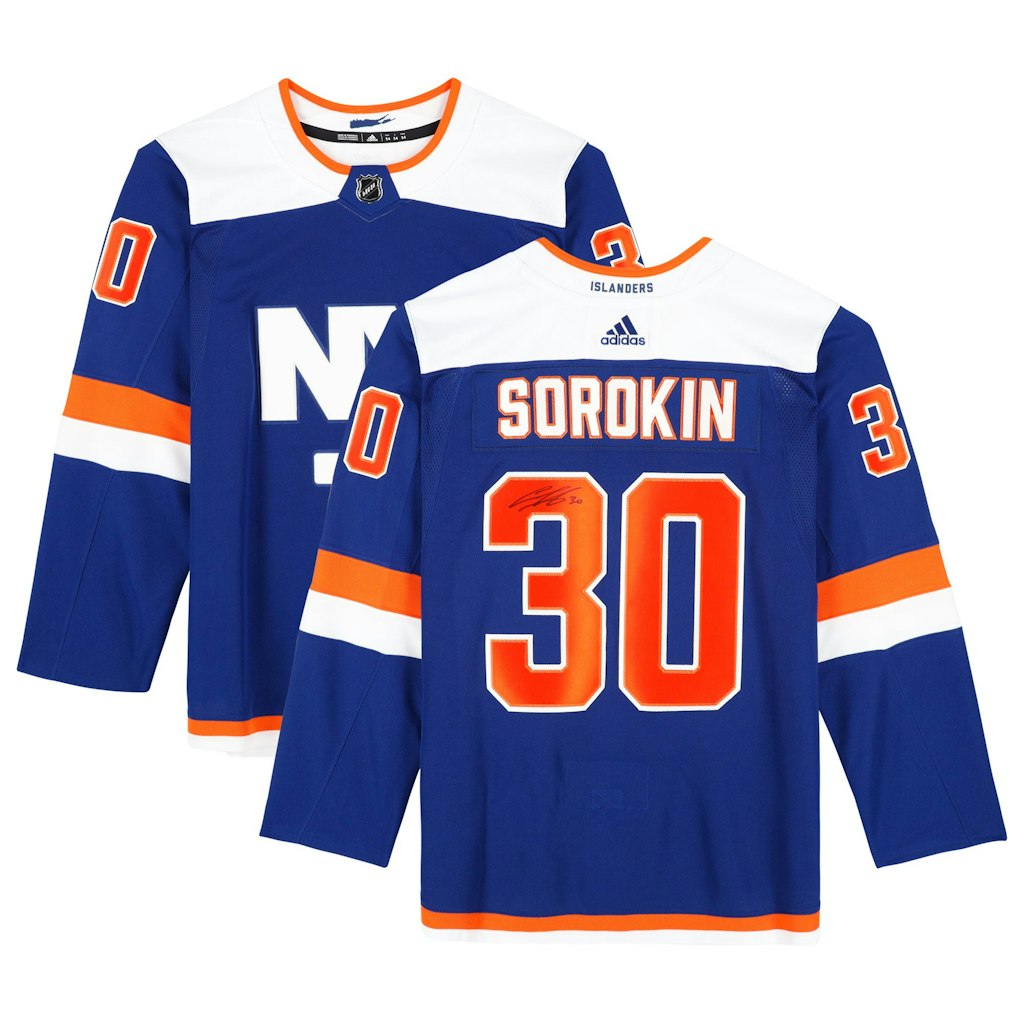 Ilya Sorokin Autographed New York Islanders Adidas Authentic Jersey: $369.99