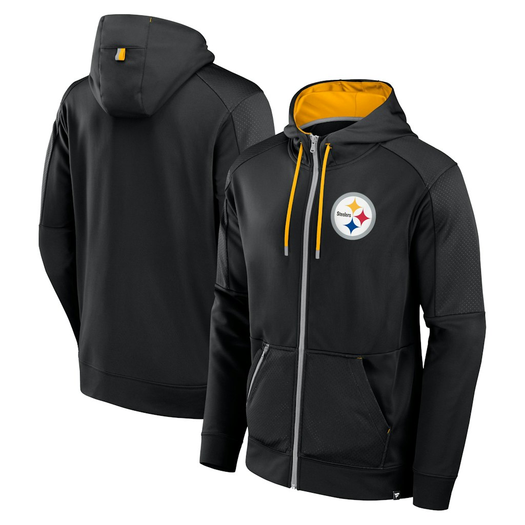 Fanatics Pittsburgh Steelers Defender Full-Zip Hoodie: $59.99 Fanatics Pittsburgh Steelers Defender Full-Zip Hoodie: $59.99