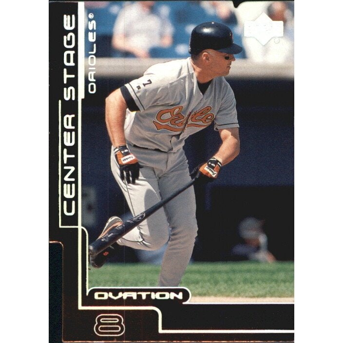 2000 Upper Deck Ovation Center Stage Cal Ripken Trading Card: $10 2000 Upper Deck Ovation Center Stage Cal Ripken Trading Card: $10