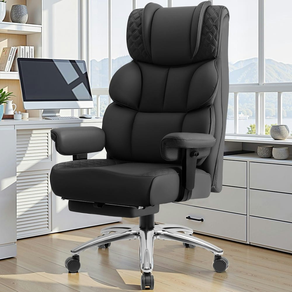 Coolhut 400lb Ergonomic High-Back Executive Office Chair: $189.85