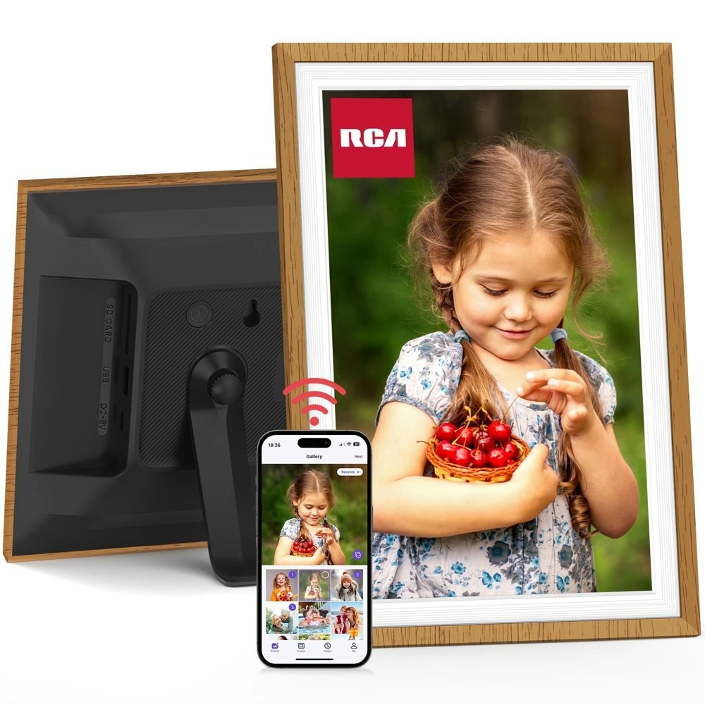 RCA 10.1-Inch WiFi Digital Photo Frame: $57.99 RCA 10.1-Inch WiFi Digital Photo Frame: $57.99