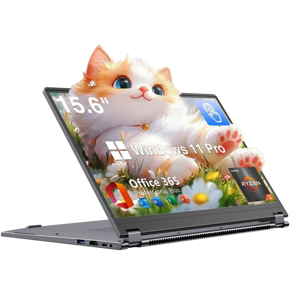 15.6" 2-in-1 Touchscreen Laptop Ryzen 3 3200U 8GB RAM 256GB SSD Windows 11 Pro: $329.49 15.6" 2-in-1 Touchscreen Laptop Ryzen 3 3200U 8GB RAM 256GB SSD Windows 11 Pro: $329.49
