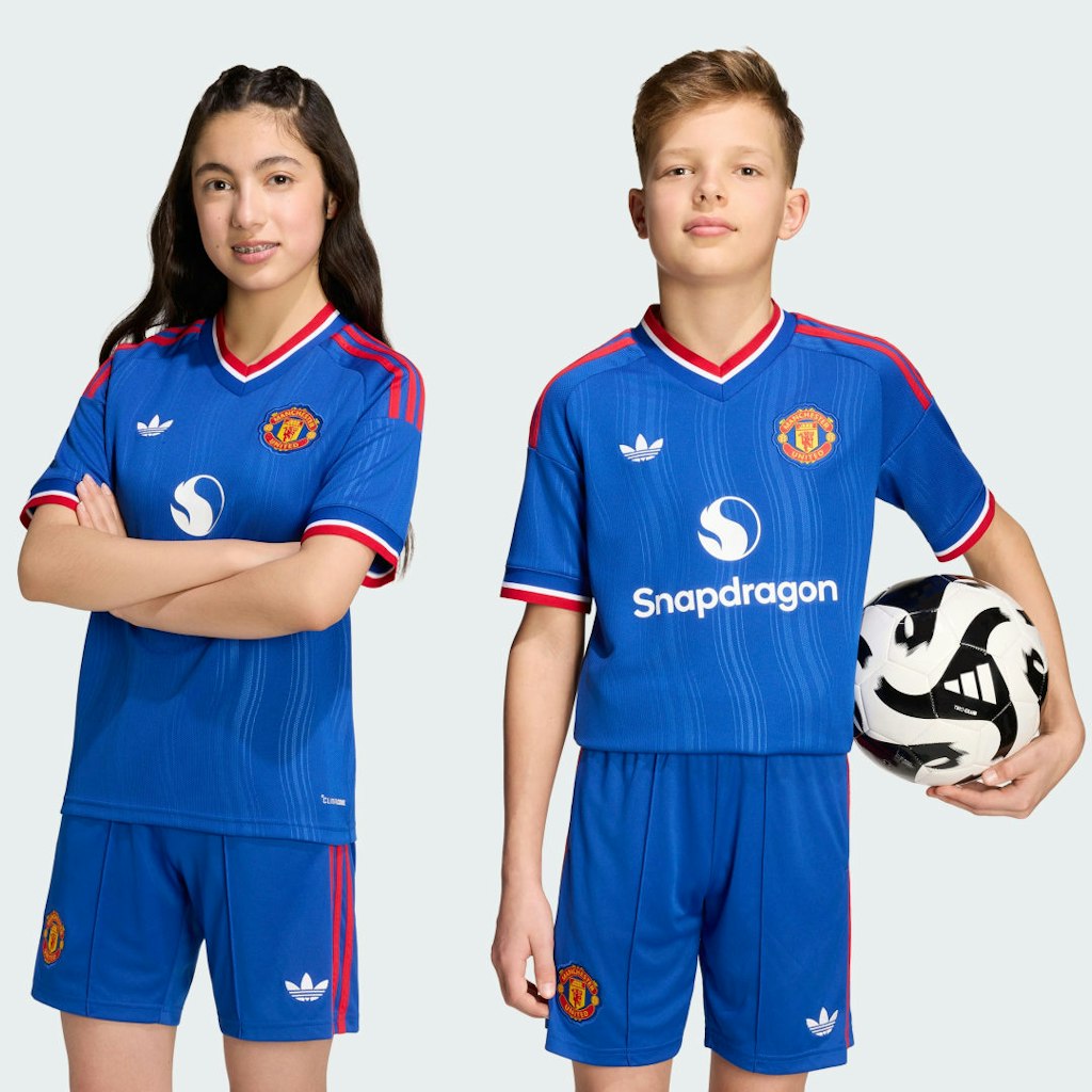 Manchester United 2026-27 Away Kids Jersey: $80 Manchester United 2026-27 Away Kids Jersey: $80