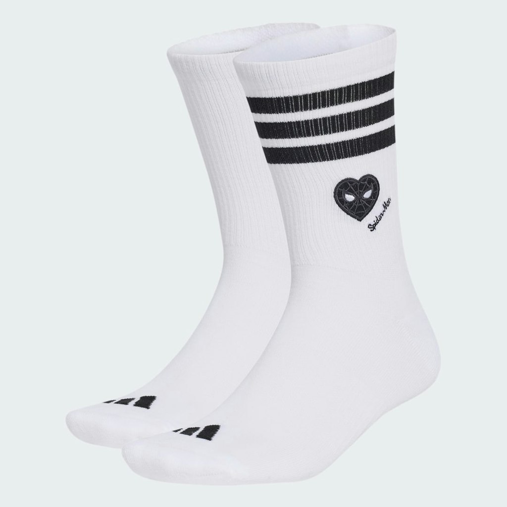 Adidas Marvel Spider-Man Socks: $22 Adidas Marvel Spider-Man Socks: $22