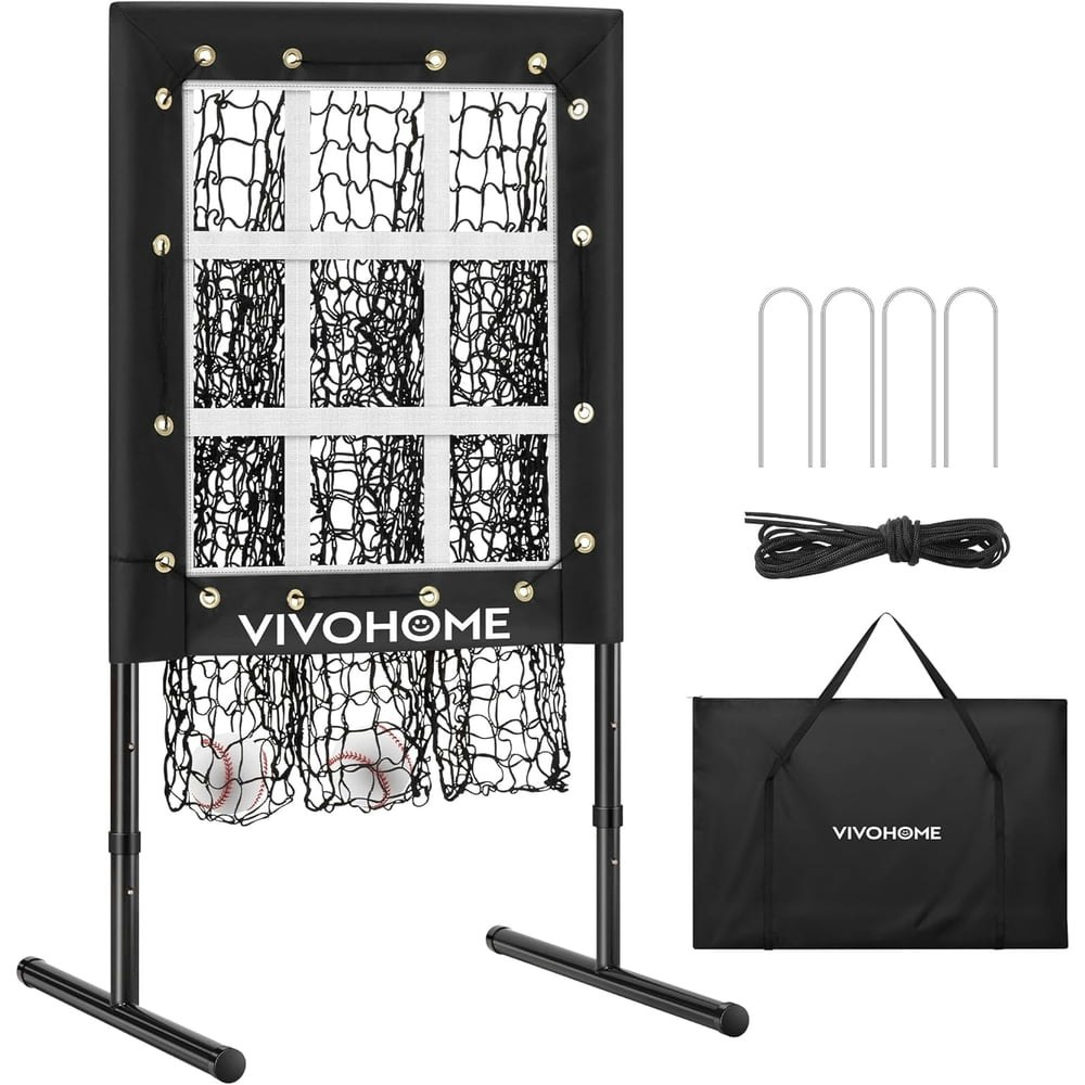 Specstar 9-Hole Baseball and Softball Pitching Net: $58.49 Specstar 9-Hole Baseball and Softball Pitching Net: $58.49
