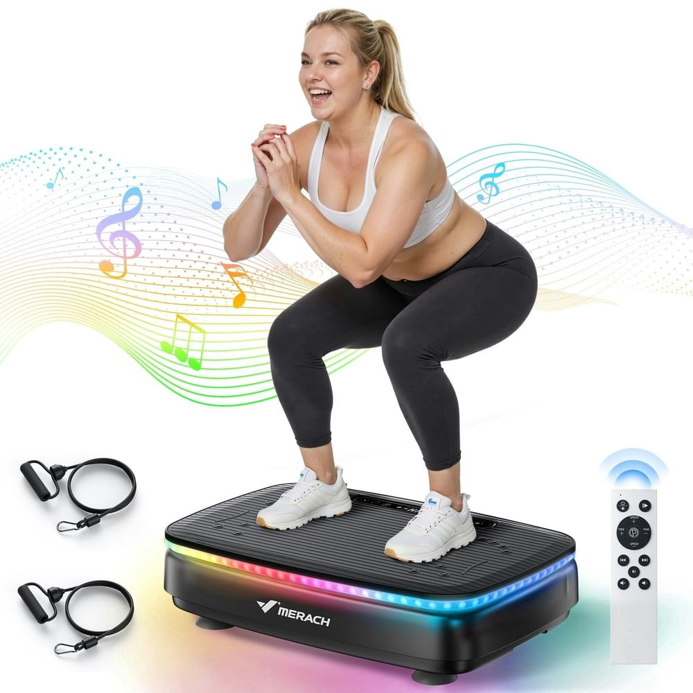 Merach Vibration Plate Exercise Machine: $65.68 Merach Vibration Plate Exercise Machine: $65.68