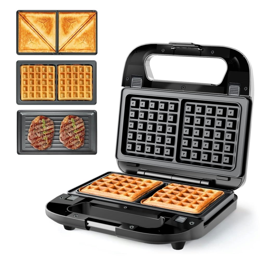 3-in-1 Sandwich and Waffle Maker: $35.99 3-in-1 Sandwich and Waffle Maker: $35.99