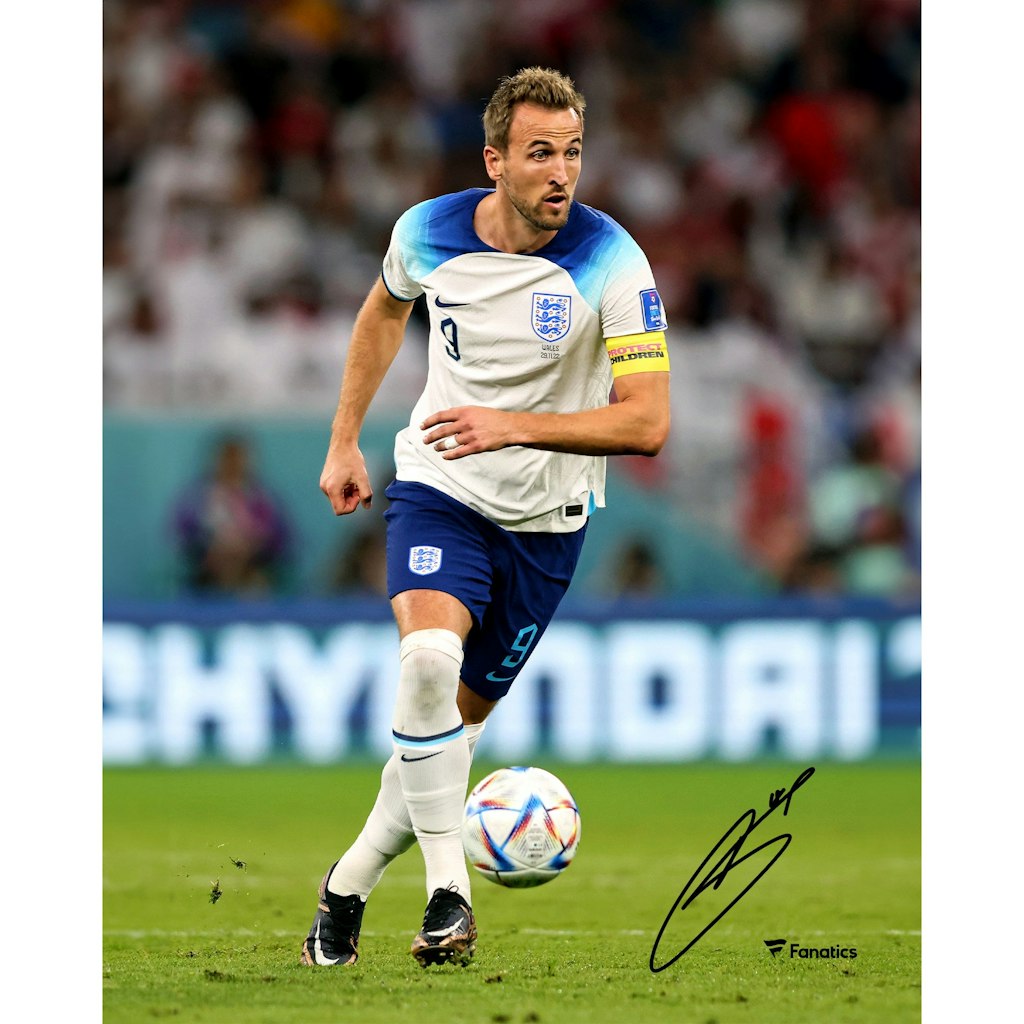 Harry Kane Autographed England National Team 8" x 10" Photograph: $279.99 Harry Kane Autographed England National Team 8" x 10" Photograph: $279.99