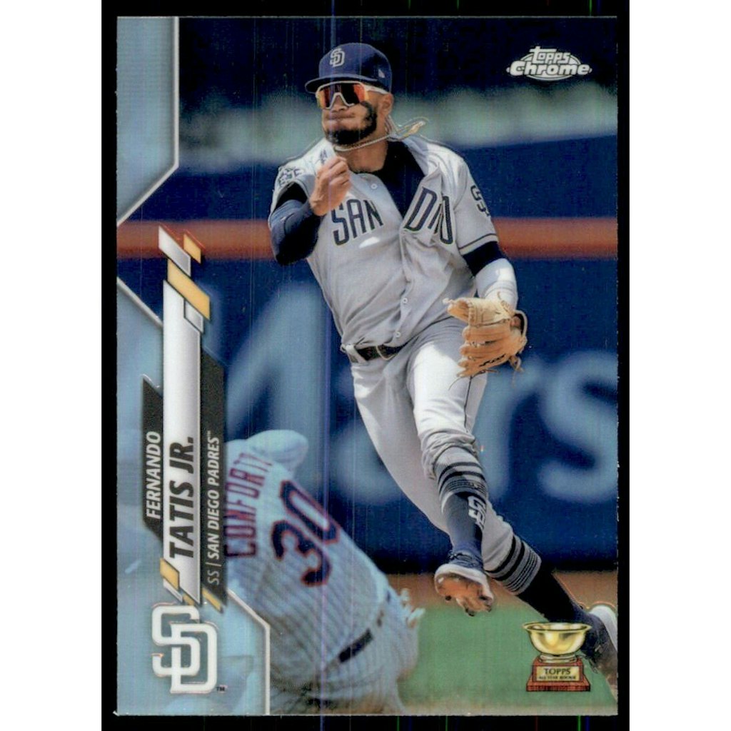 2020 Topps Chrome Fernando Tatis Jr. Refractor Card: $18 2020 Topps Chrome Fernando Tatis Jr. Refractor Card: $18