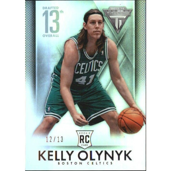 2013-14 Panini Titanium Kelly Olynyk Draft Position Rookie Card: $15