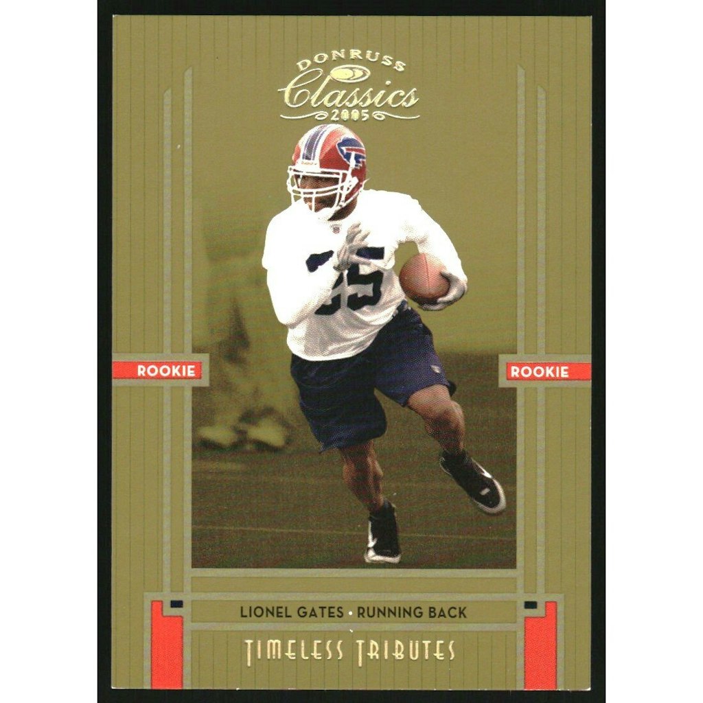 2005 Donruss Classics Timeless Tributes Gold Lionel Gates Card #232: $18