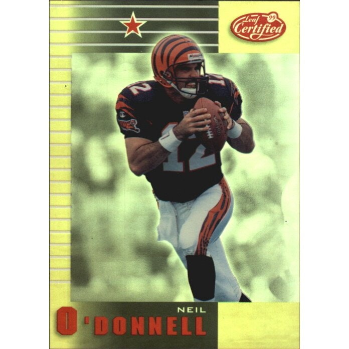 1999 Leaf Certified Mirror Gold Neil O'Donnell Card #72: $16