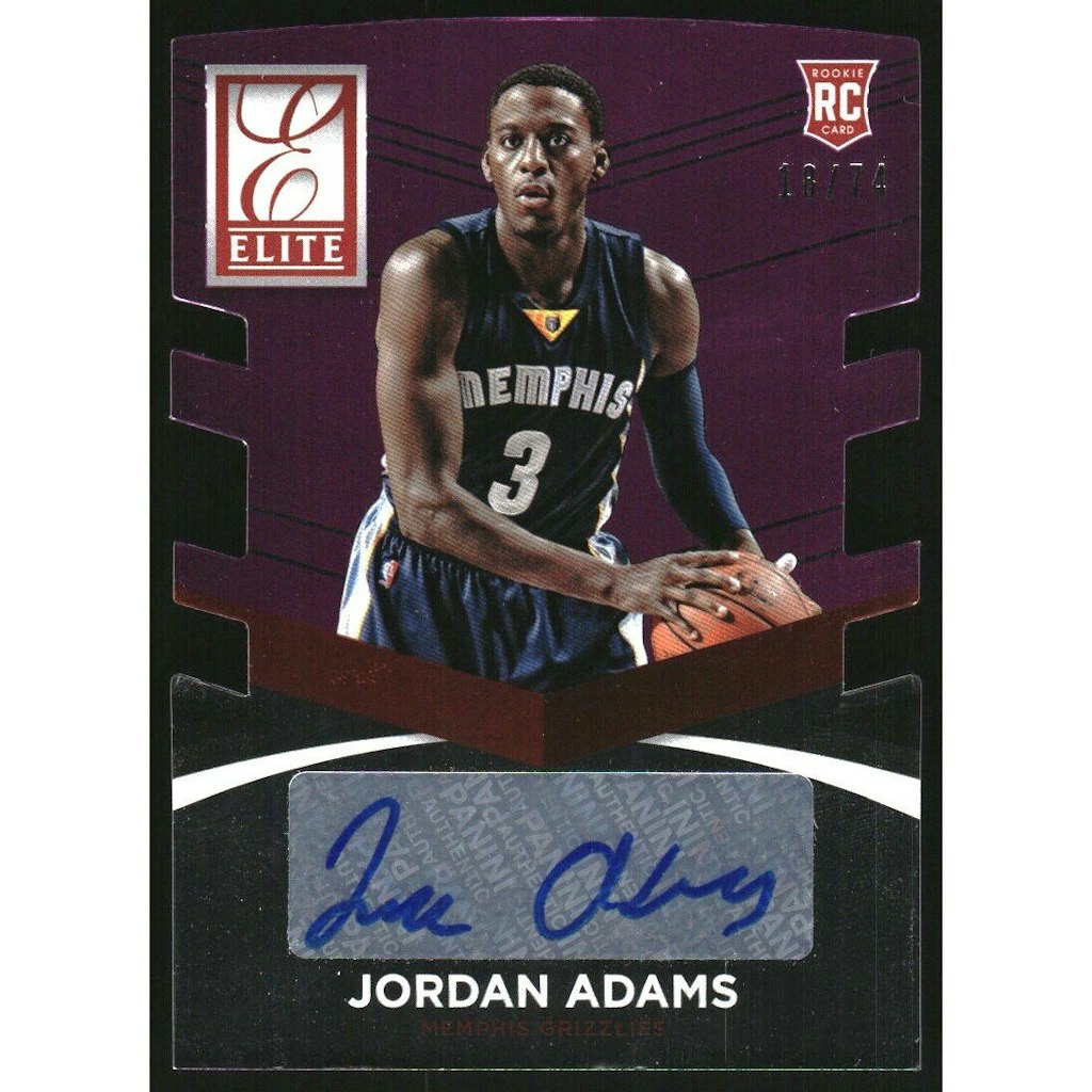 2014-15 Elite Status Signatures Purple Jordan Adams #6 Card: $12