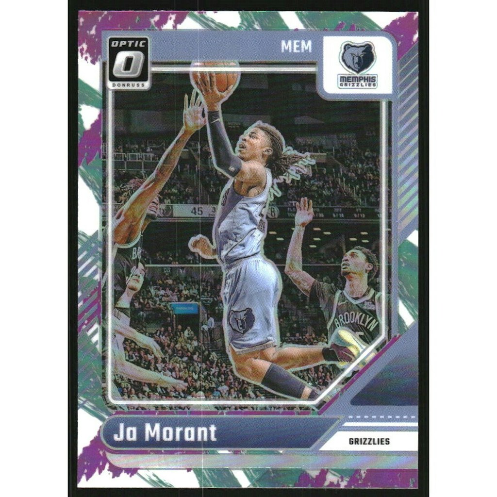 2024-25 Donruss Optic Jazz Ja Morant Card: $10 2024-25 Donruss Optic Jazz Ja Morant Card: $10