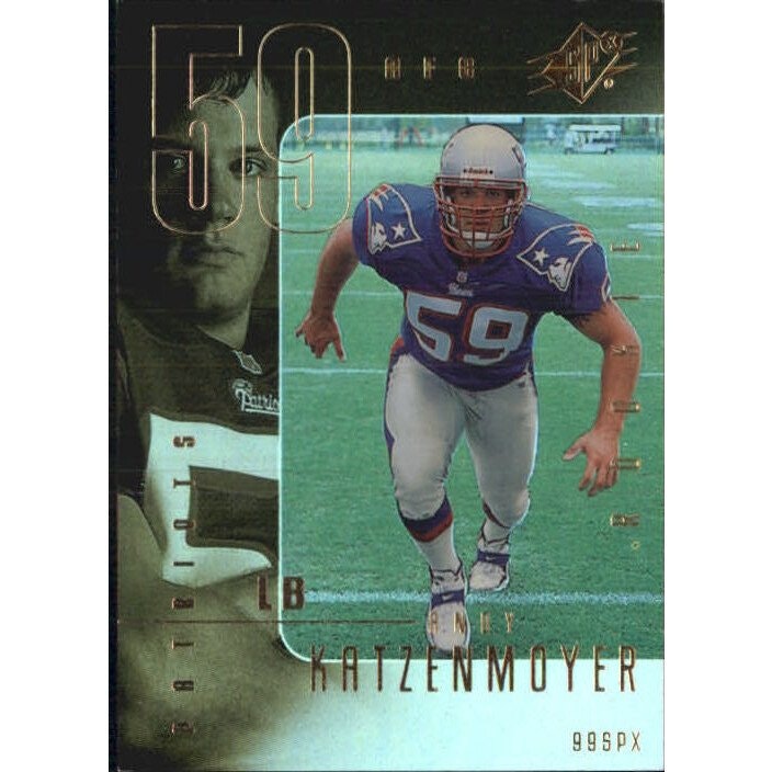 1999 SPx Andy Katzenmoyer Rookie Card: $10