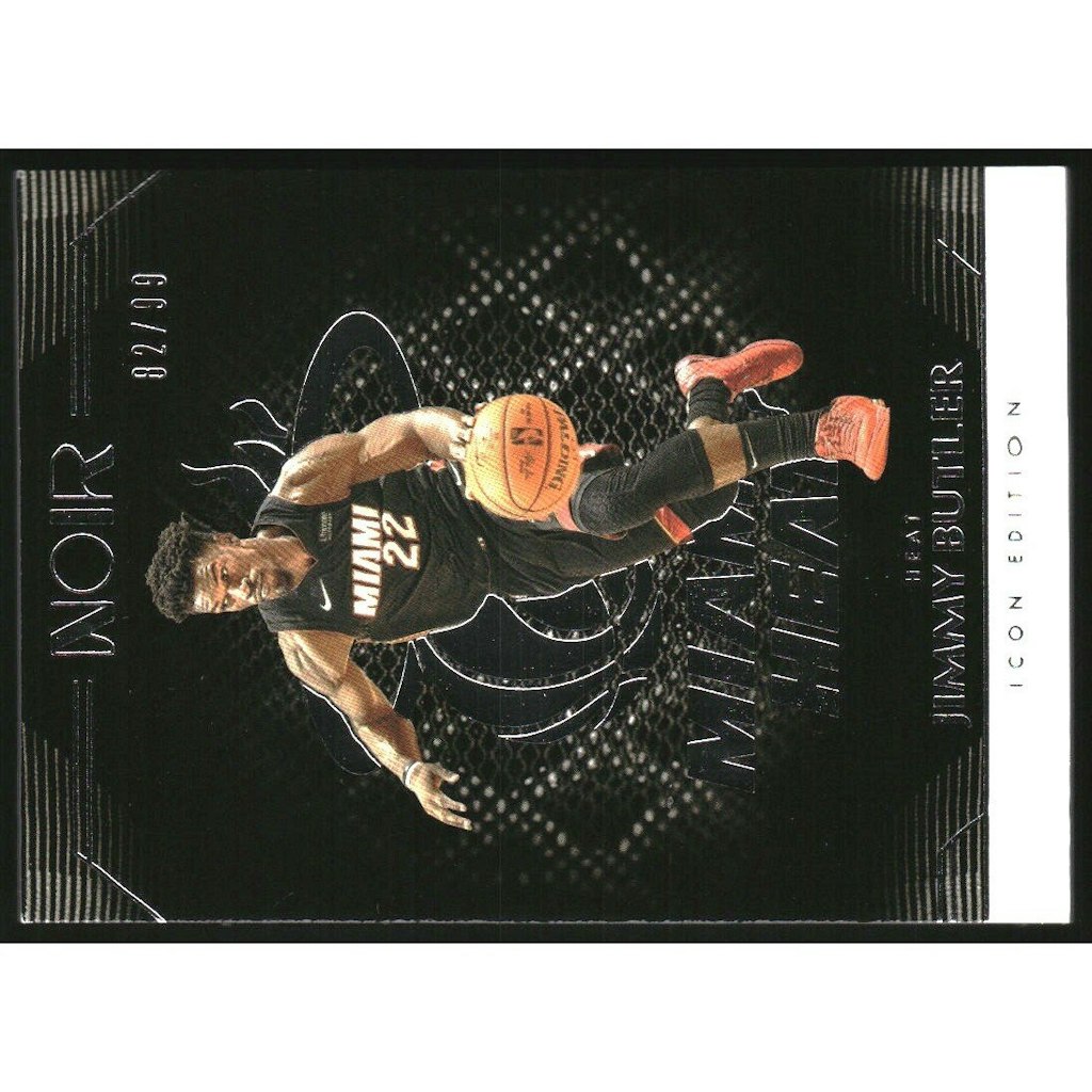 2019-20 Panini Noir Jimmy Butler Trading Card: $15 2019-20 Panini Noir Jimmy Butler Trading Card: $15
