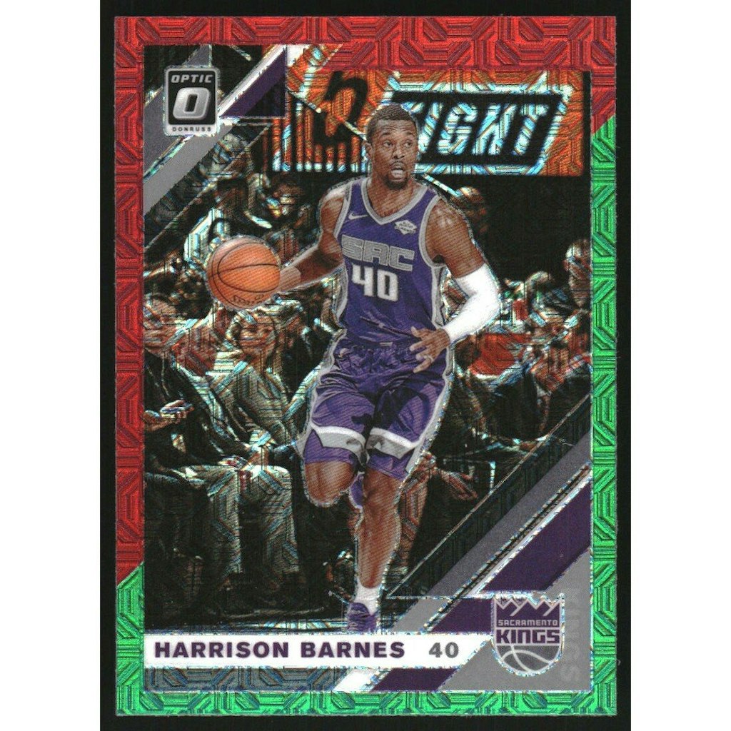 2019-20 Donruss Optic Choice Red and Green Harrison Barnes Card #77: $12