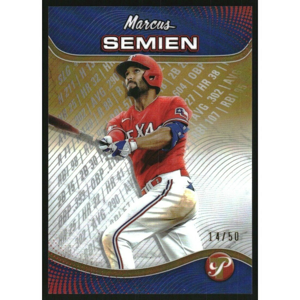 2024 Topps Pristine Gold Refractor Marcus Semien Trading Card: $15 2024 Topps Pristine Gold Refractor Marcus Semien Trading Card: $15