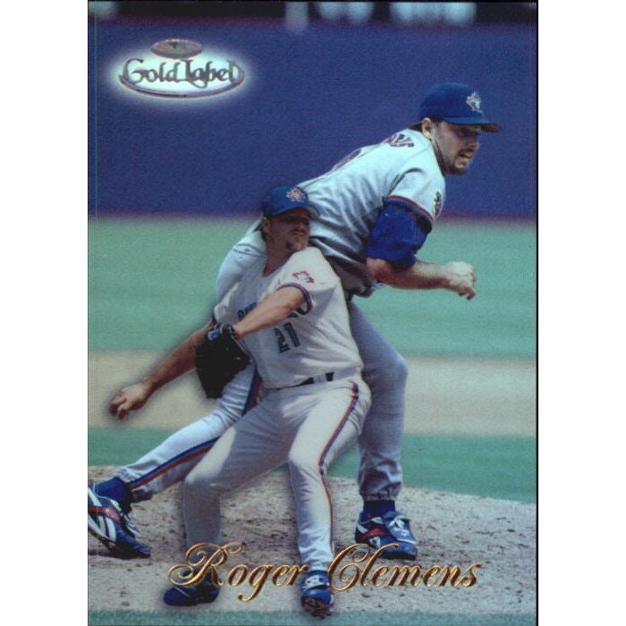 1998 Topps Gold Label Class 1 Roger Clemens Baseball Card: $15 1998 Topps Gold Label Class 1 Roger Clemens Baseball Card: $15