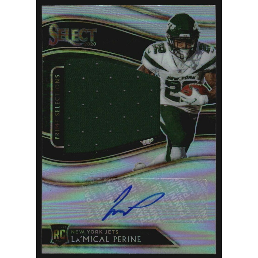 2020 Select Prime Selections Material Signatures Prizm La'Mical Perine Card: $18 2020 Select Prime Selections Material Signatures Prizm La'Mical Perine Card: $18