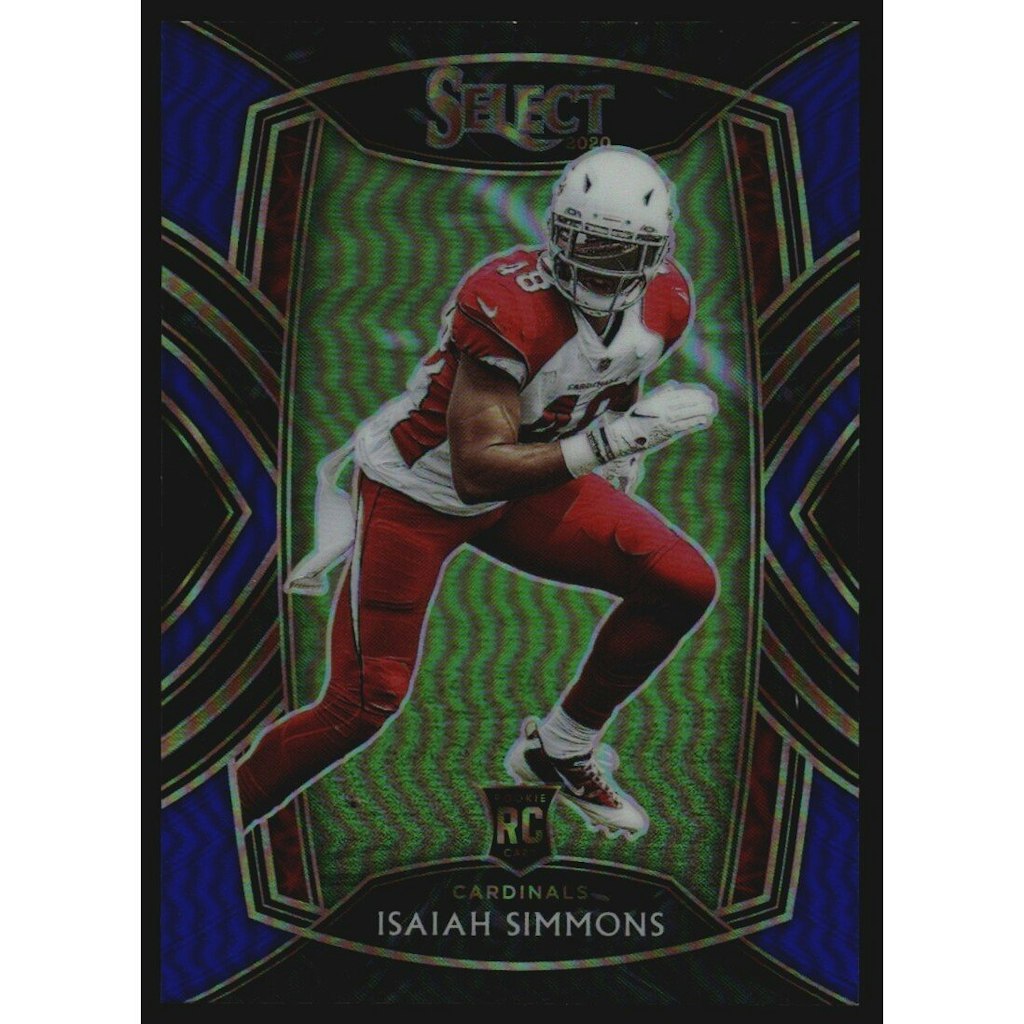 2020 Select Prizm Blue Isaiah Simmons #288 Trading Card: $18 2020 Select Prizm Blue Isaiah Simmons #288 Trading Card: $18