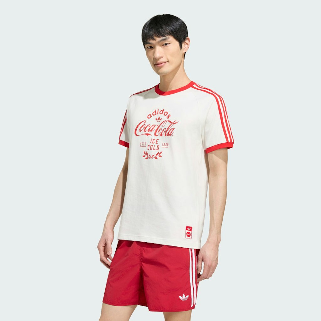 Adidas x Coca-Cola Classic Sport Tee: $45 Adidas x Coca-Cola Classic Sport Tee: $45