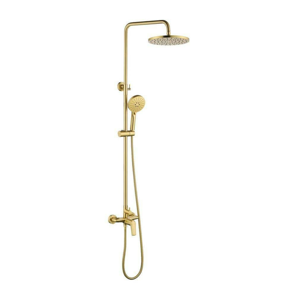 Single-Handle 3-Spray 1.8 GPM Wall-Mount Shower Faucet: $274.33