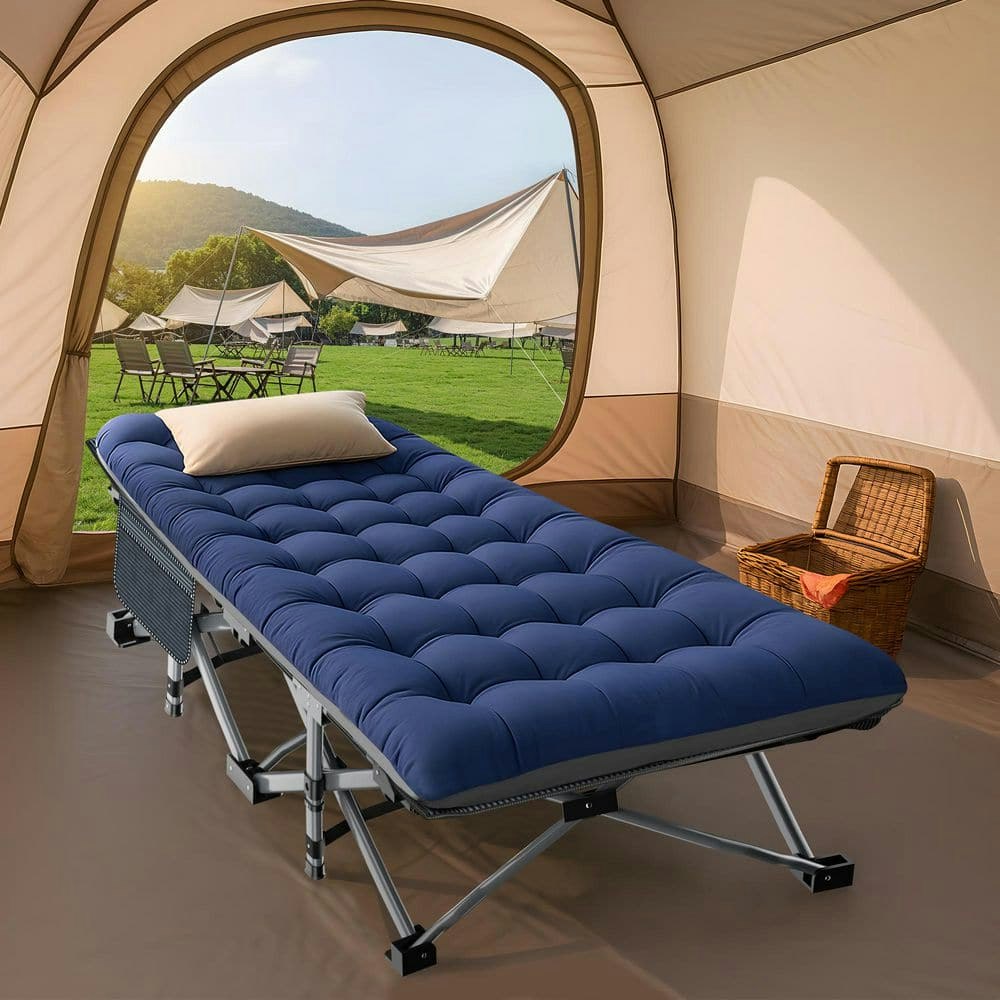 XL Folding Camping Cot: $63.07