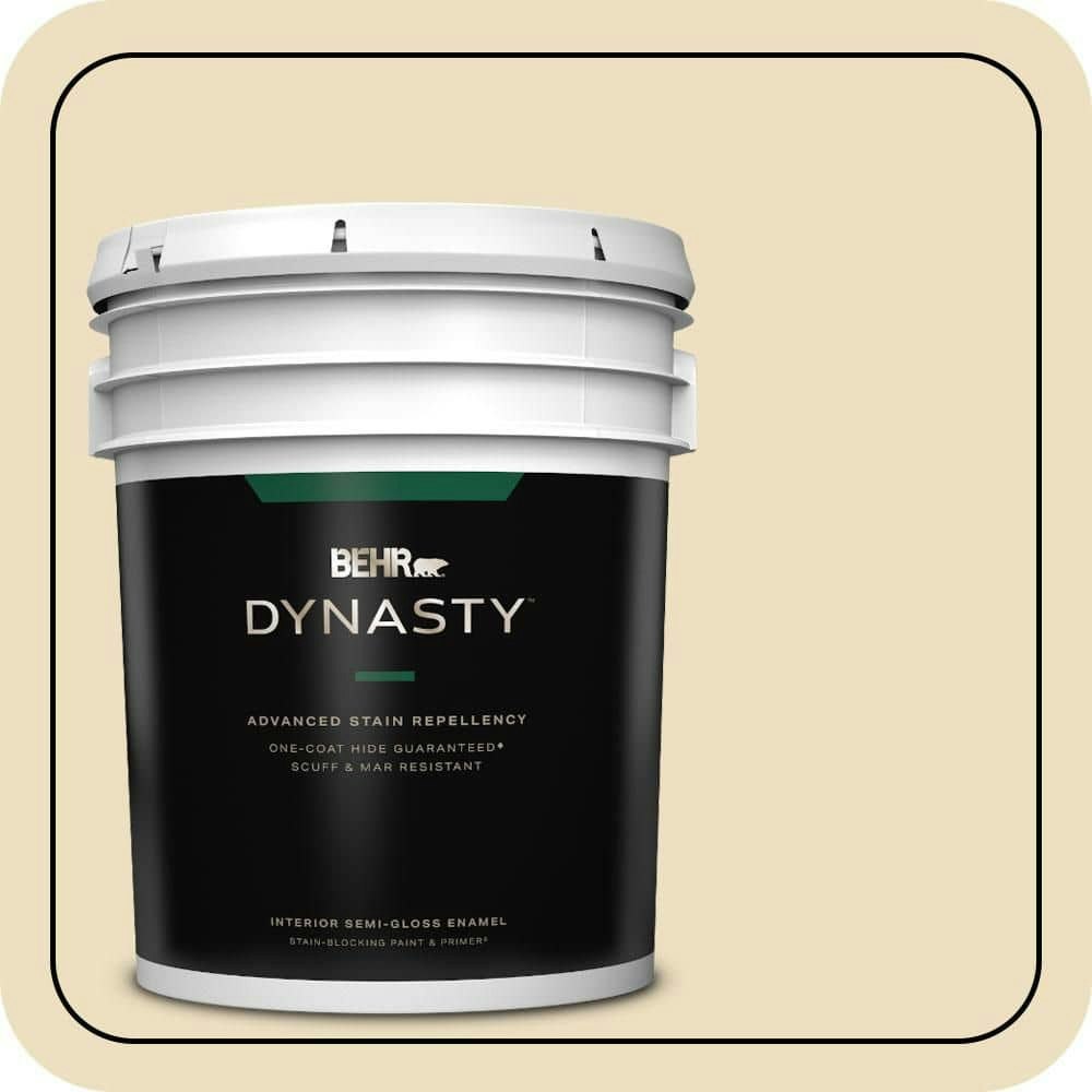 Golden Haystack Semi-Gloss Interior Paint and Primer 5-Gallon: $331 Golden Haystack Semi-Gloss Interior Paint and Primer 5-Gallon: $331